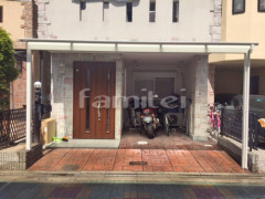 雨除け屋根 YKKヴェクター1階