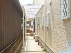 雨除け屋根 フラットテラス1階