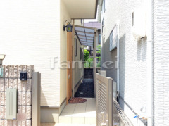 雨除け屋根 フラットテラス1階