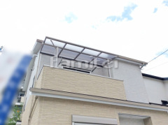 ベランダ屋根 フラットテラス2階