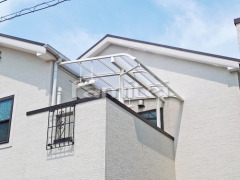 ベランダ屋根 LIXILスピーネ2階