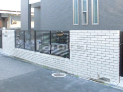 新築シンプル クローズ外構