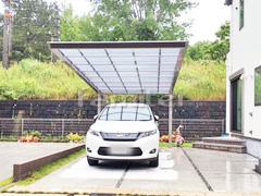 木製調カーポート 四国マイポートNext1台