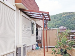 フル木製調雨除け屋根 LIXILシュエット1階