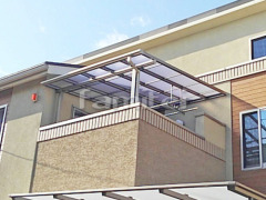ベランダ屋根 フラットテラス2階