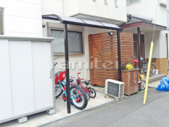 雨除け屋根 レギュラーテラス1階