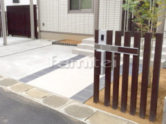 新築ベーシック セミクローズ外構