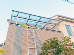 ベランダ屋根 YKKヴェクター2階
