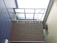 ベランダ屋根 LIXILスピーネ2階