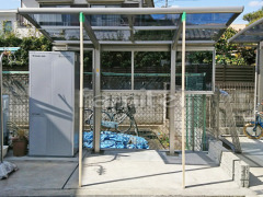 自転車バイク屋根 YKKレイナポート 目隠しパネル1段