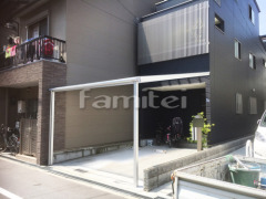 雨除け屋根 YKKヴェクター1階