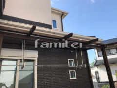フル木製調テラス屋根 YKKサザンテラス パーゴラタイプ1階
