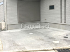 駐車場ガレージ床 土間コンクリート 伸縮目地