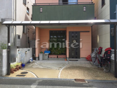 雨除け屋根 LIXILスピーネ1階
