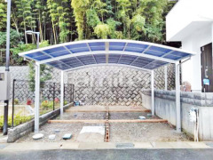 カーポート YKKレイナポート横2台 雨除け屋根 LIXILスピーネ1階