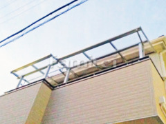 ベランダ屋根 YKKヴェクター2階 2ヶ所