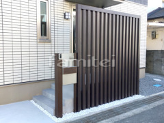 新築シンプル オープン外構