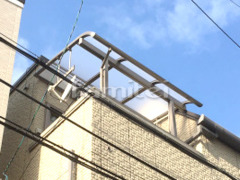 ベランダ屋根 LIXILパワーアルファRB 積雪50cm対応 3階
