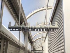 洗濯干し屋根 三協レボリューA1階