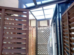 雨除け屋根 LIXIL独立式フーゴF1階