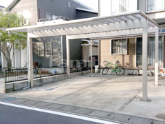 カーポート YKKエフルージュ積雪50cm対応 横2台