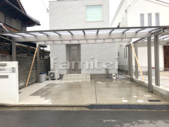 カーポート LIXILアーキデュオ横3台