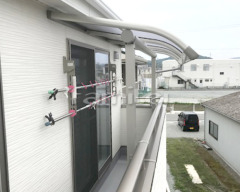 ベランダ屋根 YKKヴェクターテラス2階