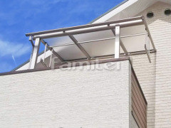 ベランダ屋根 YKKヴェクター2階