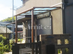 雨除け屋根 三協レボリュー1階