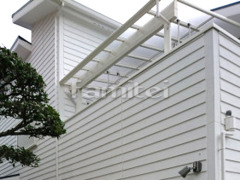 ベランダ屋根 YKKヴェクターテラス2階 積雪50cm対応