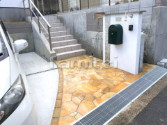 新築ナチュラル オープン外構