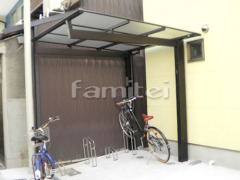 サイクルポート 伸縮門扉 ウッドデッキ 物置 ベランダ屋根
