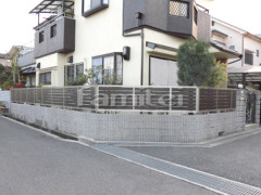 目隠しフェンス塀 LIXIL木製調セレビューRP3型