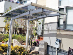 自転車バイク屋根 YKKレイナポート