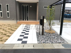 新築ベーシック オープン外構