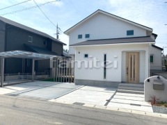 新築ナチュラル オープン外構