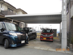 積雪カーポート YKKレオンポート積雪50cm対応 横2台 三協スマイリン