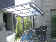 自転車バイク屋根 LIXILネスカR ヨド物置 エスモ