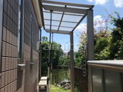 雨除け屋根 LIXIL独立式フーゴFテラス 1階