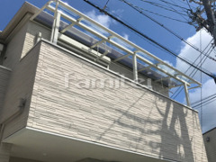 ベランダ屋根 LIXILスピーネ2階