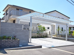 新築ハイクラス オープン外構