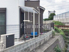 雨除け屋根 LIXILスピーネ1階