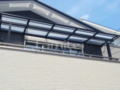 ベランダ屋根 LIXILスピーネ2階
