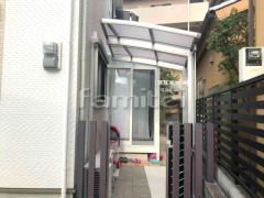 自転車バイク屋根 プライスポート 床平板貼り ユニソン リビオ300角