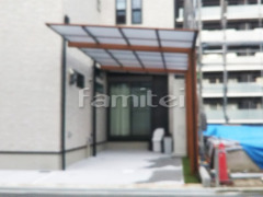 フル木製調カーポート TAKASHOアートポート1台