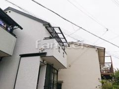 ベランダ屋根 フラットテラス2階