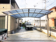 カーポート LIXILネスカR横2台 イナバ物置 シンプリー
