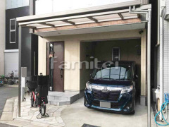 フラットテラス屋根 森田アルミ屋根材