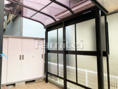 雨除け屋根 YKKソラリア1階