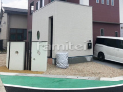 新築シンプル オープン外構